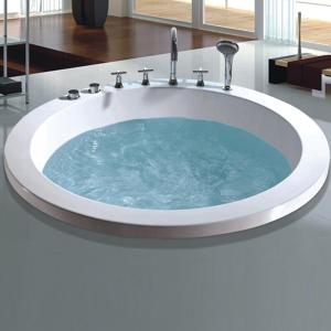 厂家直销独立浴缸嵌入式亚克力浴缸家居卫浴缸SPA双人浴缸波迷娜BOMINA