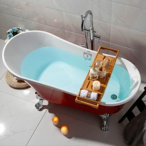 亚克力贵妃浴缸独立欧式美式贵妃缸家用小户型复古浴盆波迷娜BOMINA