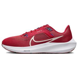 Nike 耐克 Air Zoom Pegasus 40 舒适 网布减震耐磨 低帮 休闲跑步鞋 男款 红色