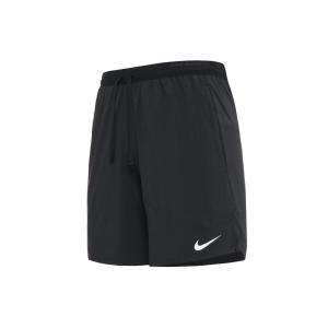 Nike 耐克 Dri-FIT 纯色Logo印花直筒速干透气运动短裤 男款 黑色 DM4742-010