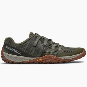 [官方正品]MERRELL迈乐户外运动徒步鞋男鞋Trail Glove 6 Eco经典低帮舒适缓震运动鞋J066963