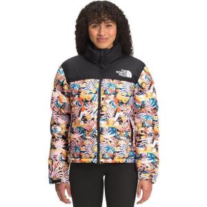 [官方正品]北面(The North Face)女士户外时尚潮流1996印花复古Nuptse羽绒服夹克外套TNFZBKO