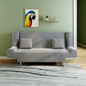 小户型CIAA沙发可折叠沙发床两用出租房卧室简易懒人沙发客厅布艺沙发