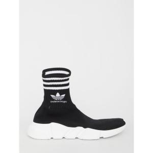 巴黎世家(Balenciaga)弹力针织拼接橡胶底女士跑步鞋透气舒适潮流