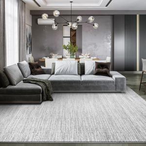 家柏饰(CORATED)北欧现代简约地毯客厅地垫茶几毯地毯卧室满铺床边地垫灰色可定制
