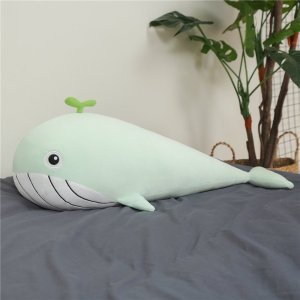 家柏饰(CORATED)鲸鱼毛绒玩具ins网红软抱枕陪你睡公仔布娃娃大号床上玩偶