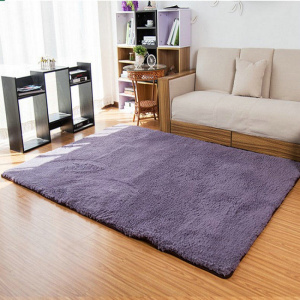美帮汇软纤维棉地毯现代满铺客厅地毯沙发茶几卧室房间床边地毯