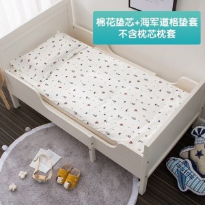 美帮汇全棉幼儿园床垫儿童春夏褥子垫子宝宝午睡小床垫被床全棉花垫