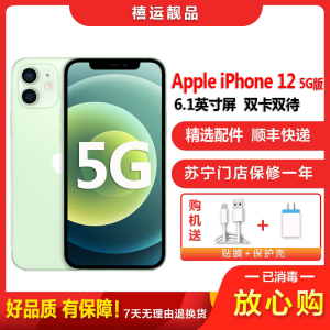 [二手95成新]Apple iPhone 苹果12 5G 绿色 256GB全网通6.1英寸屏双卡双待拍照娱乐5G手机国行