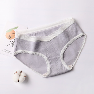 摩登孕妈(MODENGYUNMA)单件装孕妇怀孕内裤优质棉里裆低腰托腹产妇孕期大码怀孕期短裤