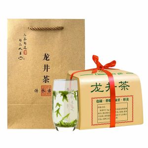 赛卡伊 雨前龙井茶新茶绿茶叶杭州发货浓香型豆香型礼盒