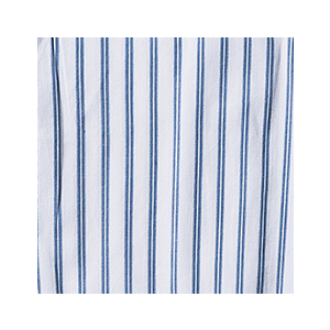 SUNTEKBLUE日式休闲水洗蓝白条纹衬衫男女简约百搭经典复古宽松长袖衬衣衬衫