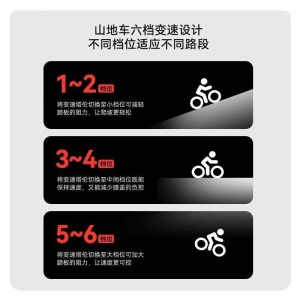 山地自行车变速减震双碟刹中小学生儿童代步单车18/20/22/24/26寸