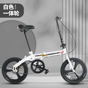 新款12 14 16寸折叠自行车男女同款学生儿童通用小轮轻便单车