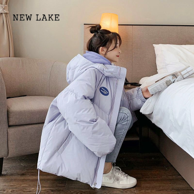 NEW LAKE韩版羽绒服女季2023新款外套短款加厚棉服时尚面包服轻薄