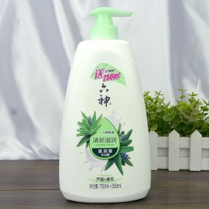 六神沐浴露清凉爽肤绿茶甘草750ml 450ml 1L 200ml冰爽沐浴液