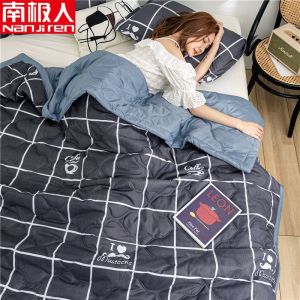 夏凉被双人空调被水洗棉被子学生单人夏季宿舍春夏秋季空调薄款被子