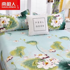 冰丝凉席枕头枕套一对装48x74cm夏季可机洗水洗枕席一只装