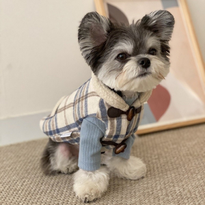 秋冬装加厚宠物棉衣泰迪比熊博美猫咪米妮小型犬狗狗衣服冬季棉袄冬款