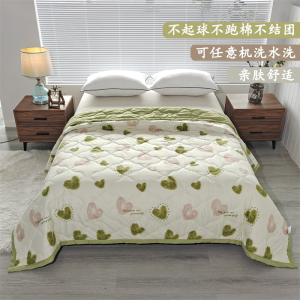 夏凉被四季通用夏凉被单双人被机洗被子薄款通用成人双午睡被