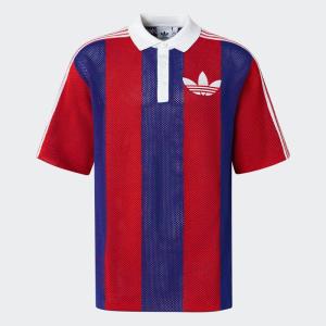 阿迪达斯(adidas)adidas联名宽松针织Polo衫女款复古运动休闲短袖
