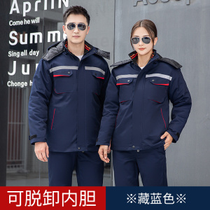 TMLW8885 冬季可脱卸内胆棉衣 三色可选 160-190套