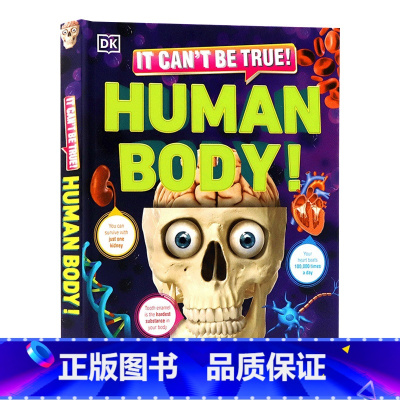 不是真的吧!人体! [正版]DK英文原版It Can't Be True! Poo这不是真的一坨屎 少儿生物知识科普百科