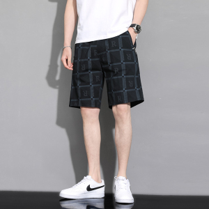 渔人船长夏季男士五分裤轻薄透气迷彩印花休闲运动裤短裤