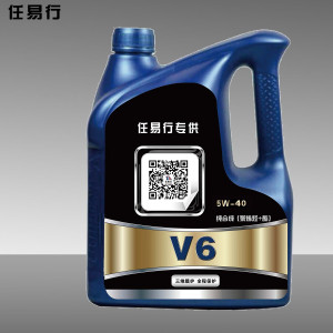 任易行/全合成汽机油/ V6 SN 5W/40 /4L/桶