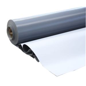 正恒(ZHENGHENG)双面高强度聚氯乙烯(PVC)防水卷材(灰白色)带施工 150平方米