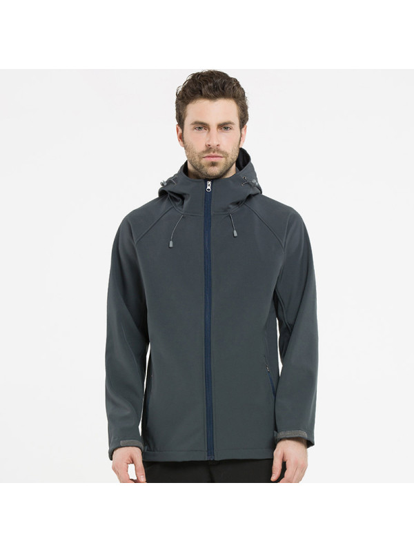 犸凯奴户外软壳冲锋衣 男女秋冬防风外套防水透气抓绒软壳衣